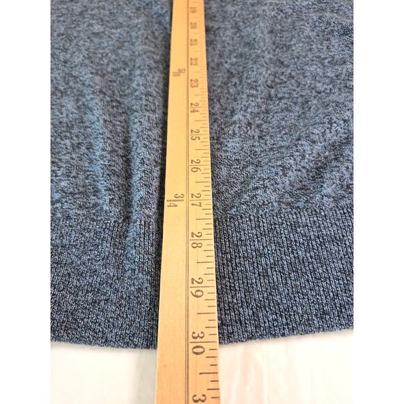 Croft & Barrow Womens Sweater Sz 2XL Blue Heather Cotton Blend  XXL Classic - Picture 7 of 8